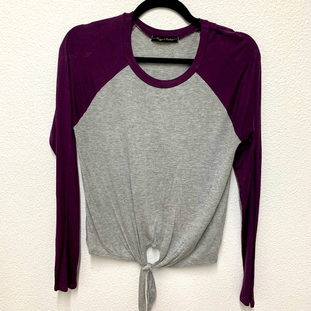 Raggs II Riches Long Sleeve Tee, Size M